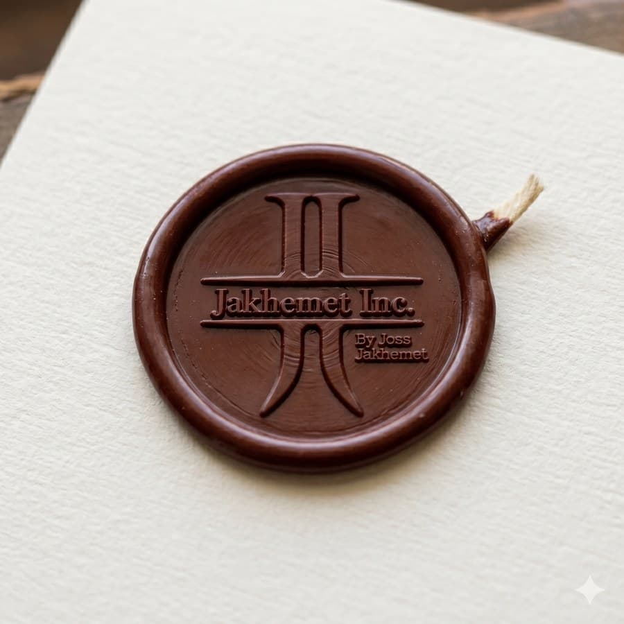 Sello de cera Jakhemet Inc.