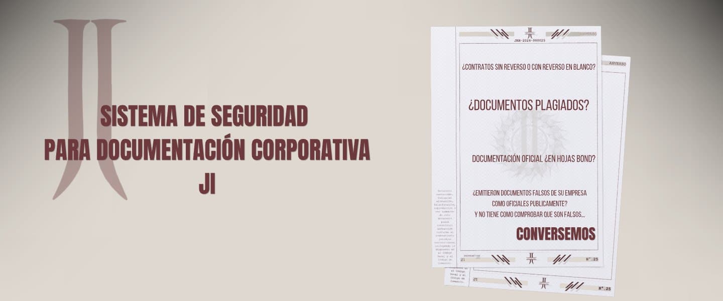Sistema de seguridad para documentación corporativa — Jakhemet Inc.
